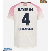 Bayer Leverkusen Jarell Quansah #4 Bortedrakt 2025-26 Kortermet